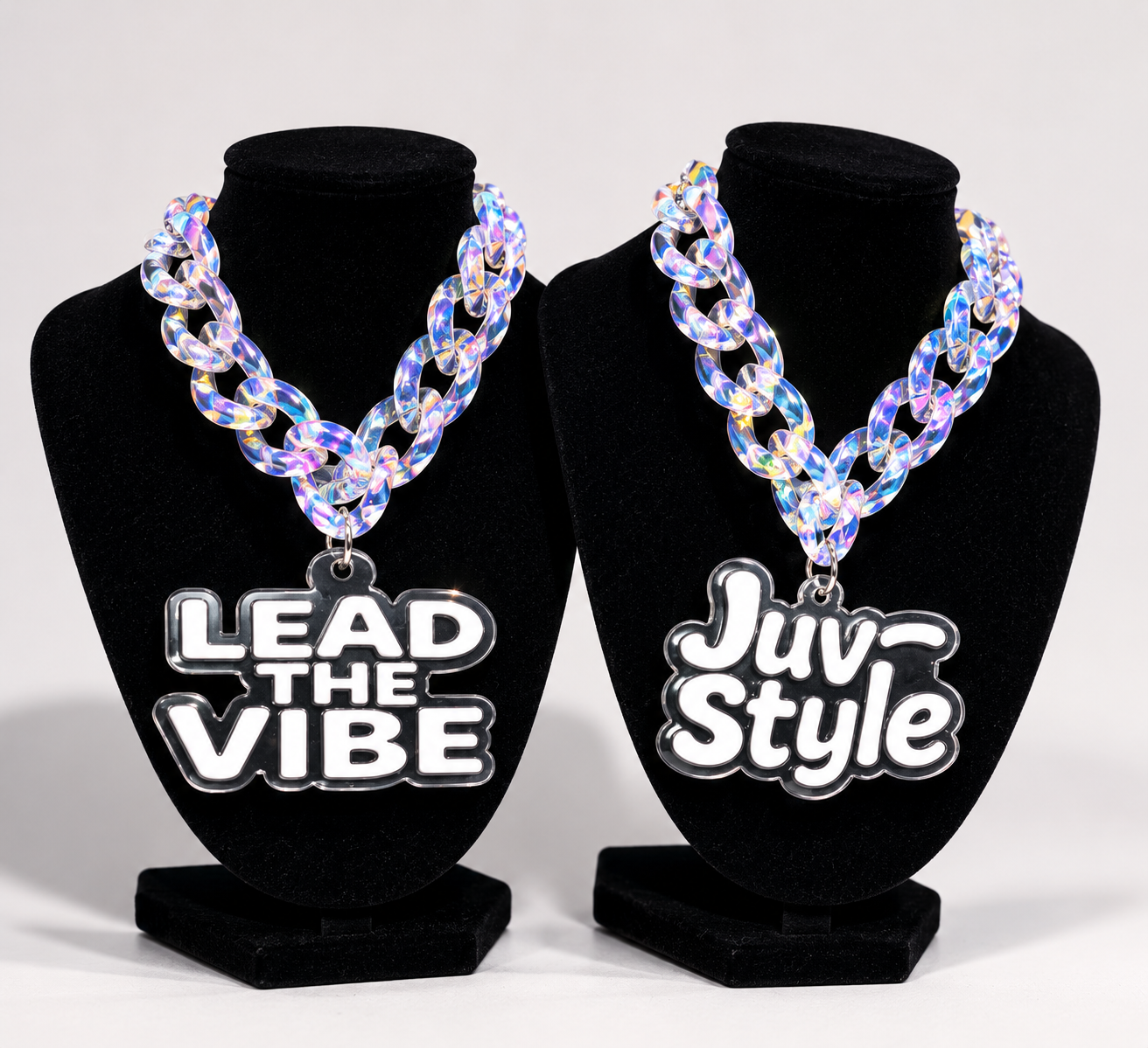 Reflective necklace